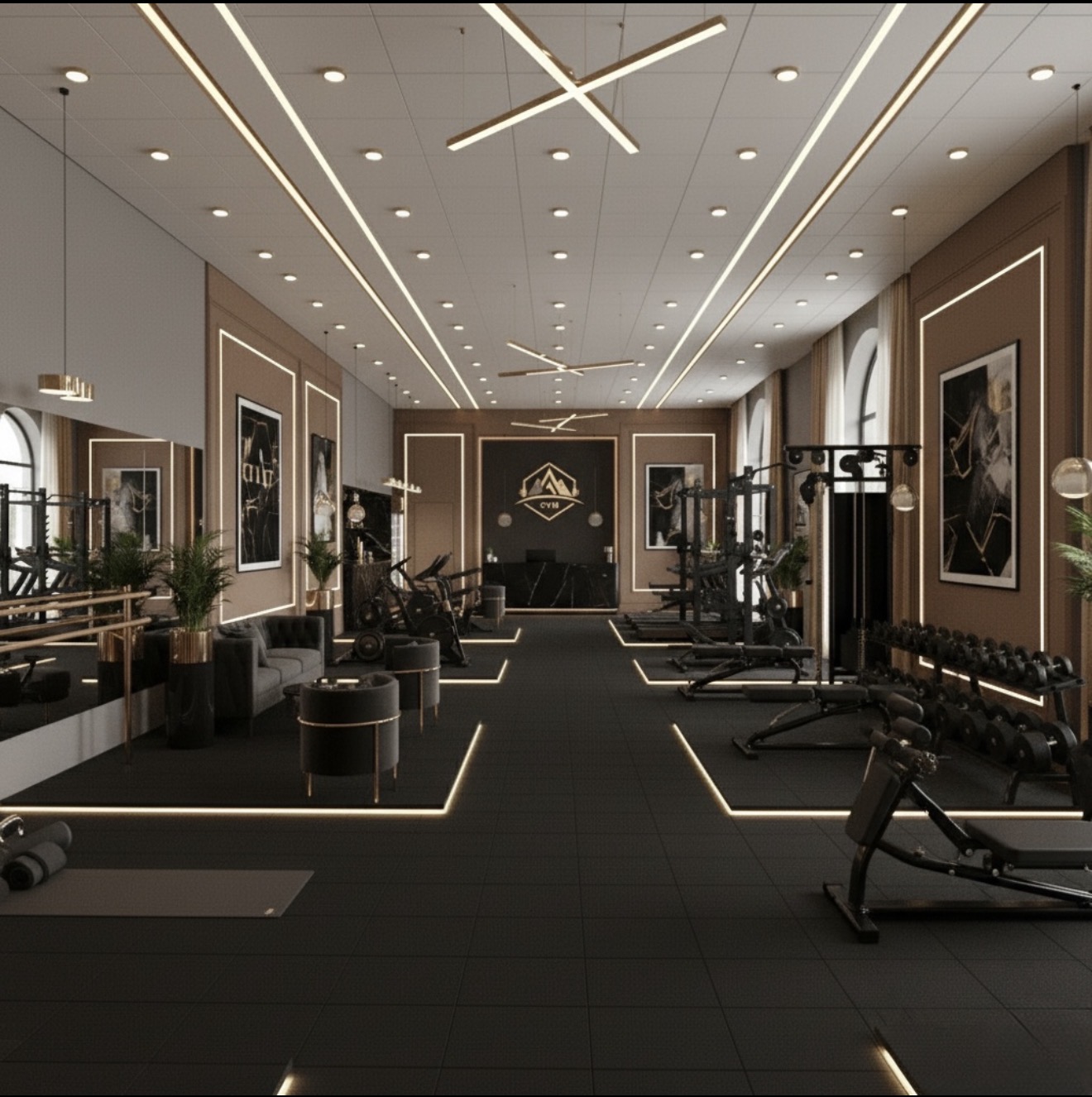 Haltus Fitness studio interior